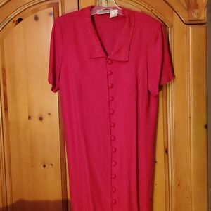 Maternity Dividends Maternity Gorgeous Holiday Red Maternity Dress